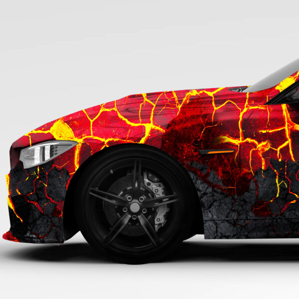 Lava Vehicle Wrap - Image 3
