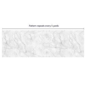 Serene White Marble Vehicle Wrap - Image 2