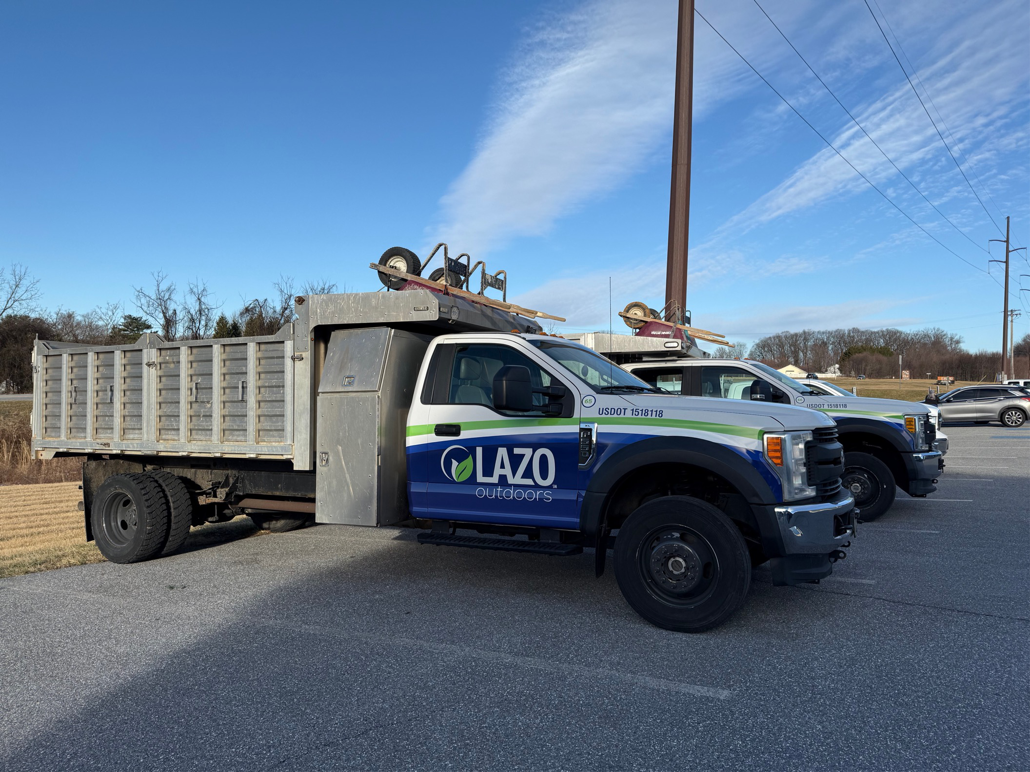 lazo outdoors work truck wrap